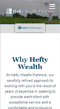 Mobile Screenshot of heftywealth.com