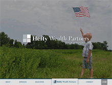 Tablet Screenshot of heftywealth.com